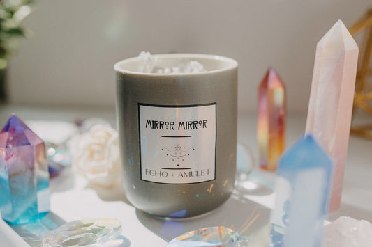 Mirror Mirror Handmade Intention Candle