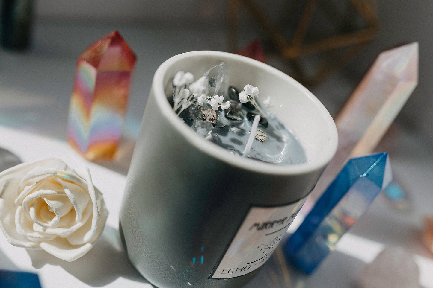 Mirror Mirror Handmade Intention Candle