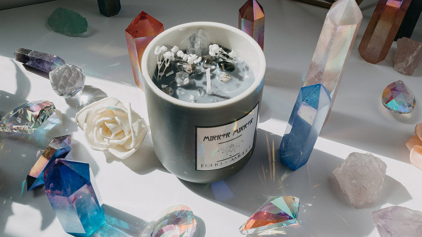 Mirror Mirror Handmade Intention Candle